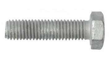 SET SCREW HEX HD 4.6 GAL M20-2.50 X 100MM